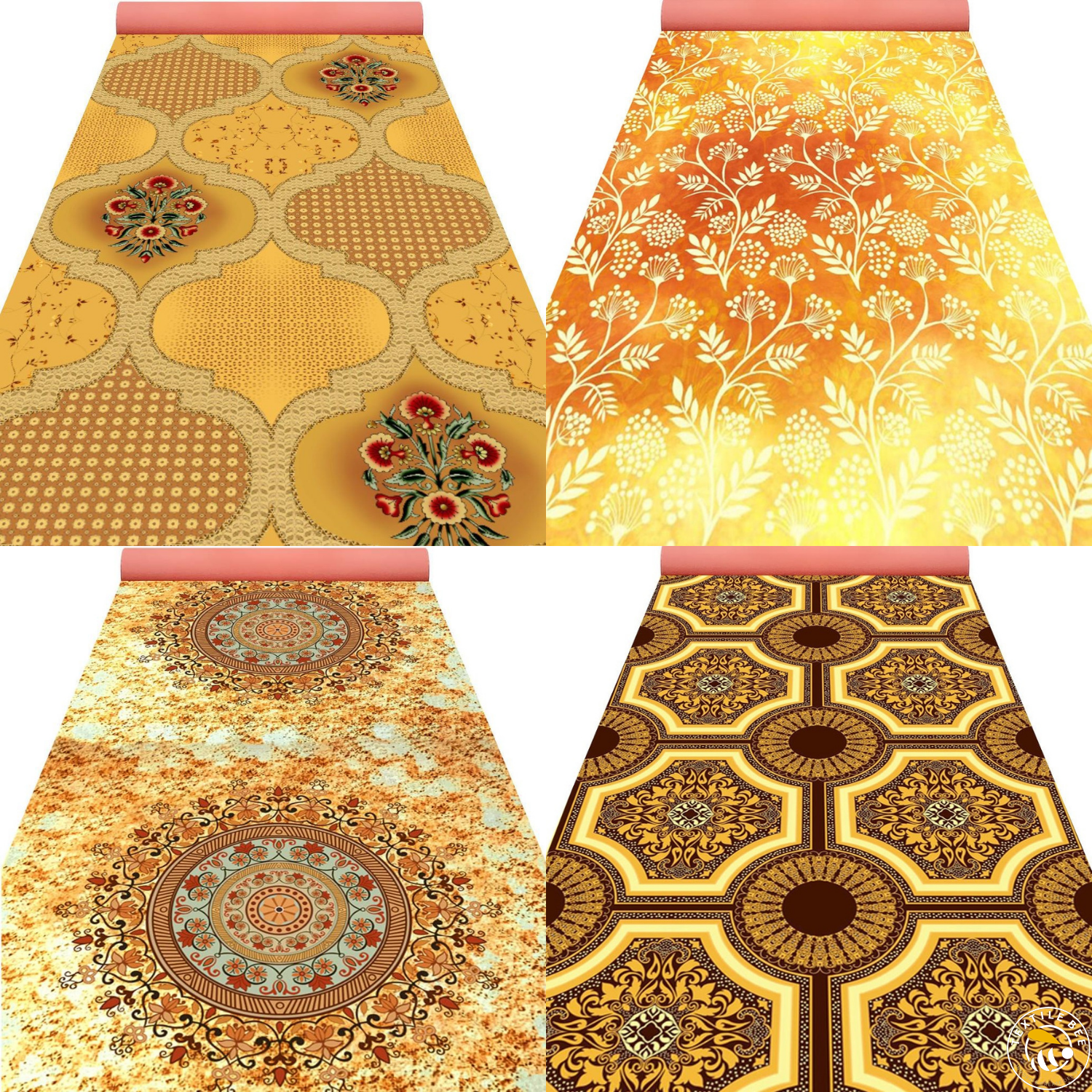 YELLOW THEME CARPET