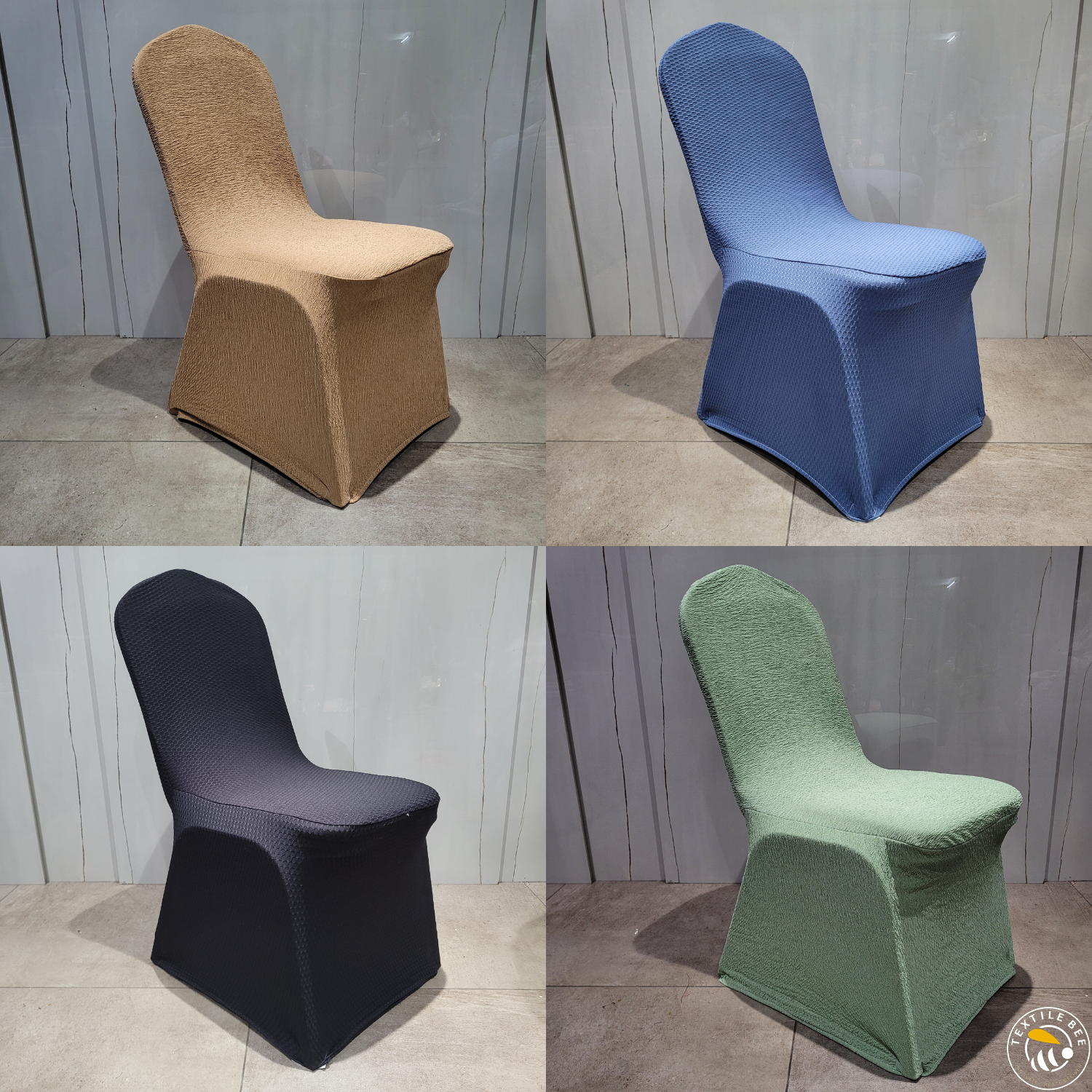 CRUSH SPENDEX CHAIR COVERS