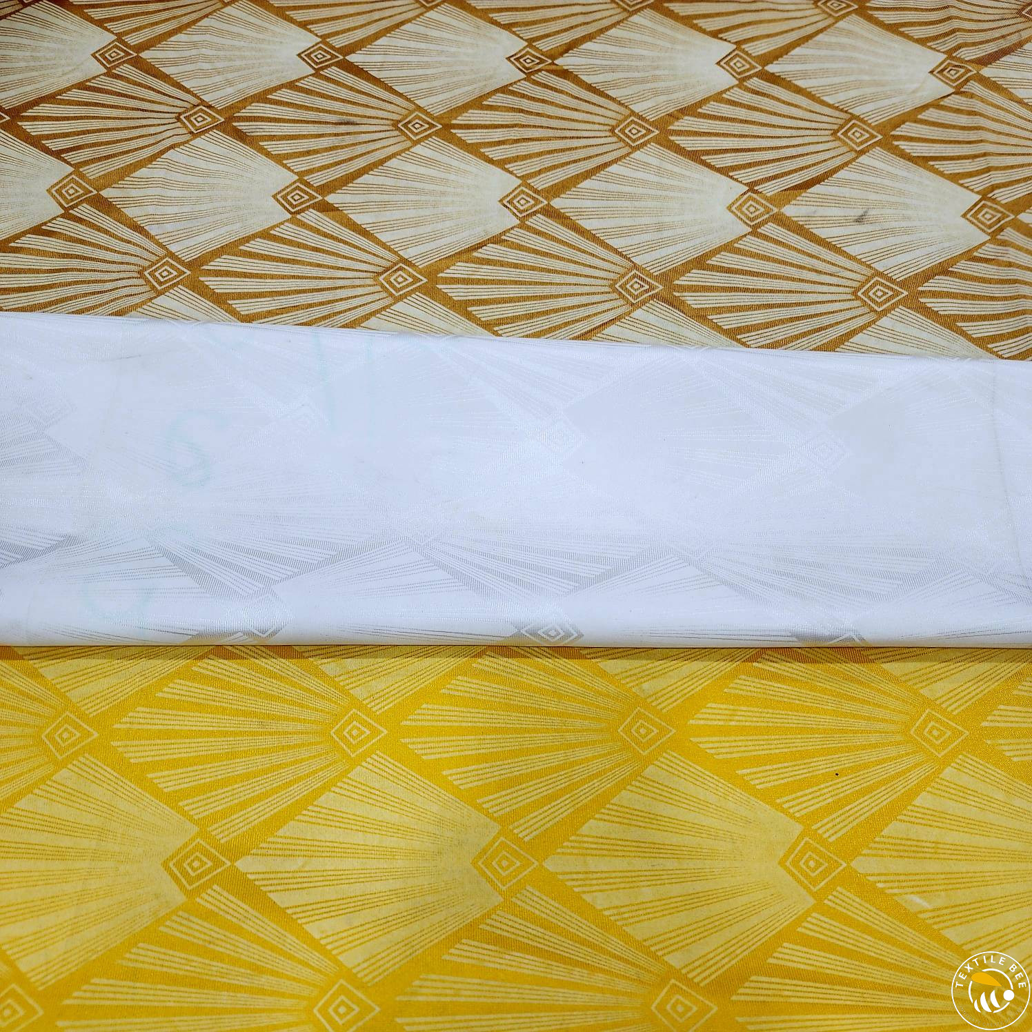 KHADI PRINT DIAMOND MOTIF DESIGN