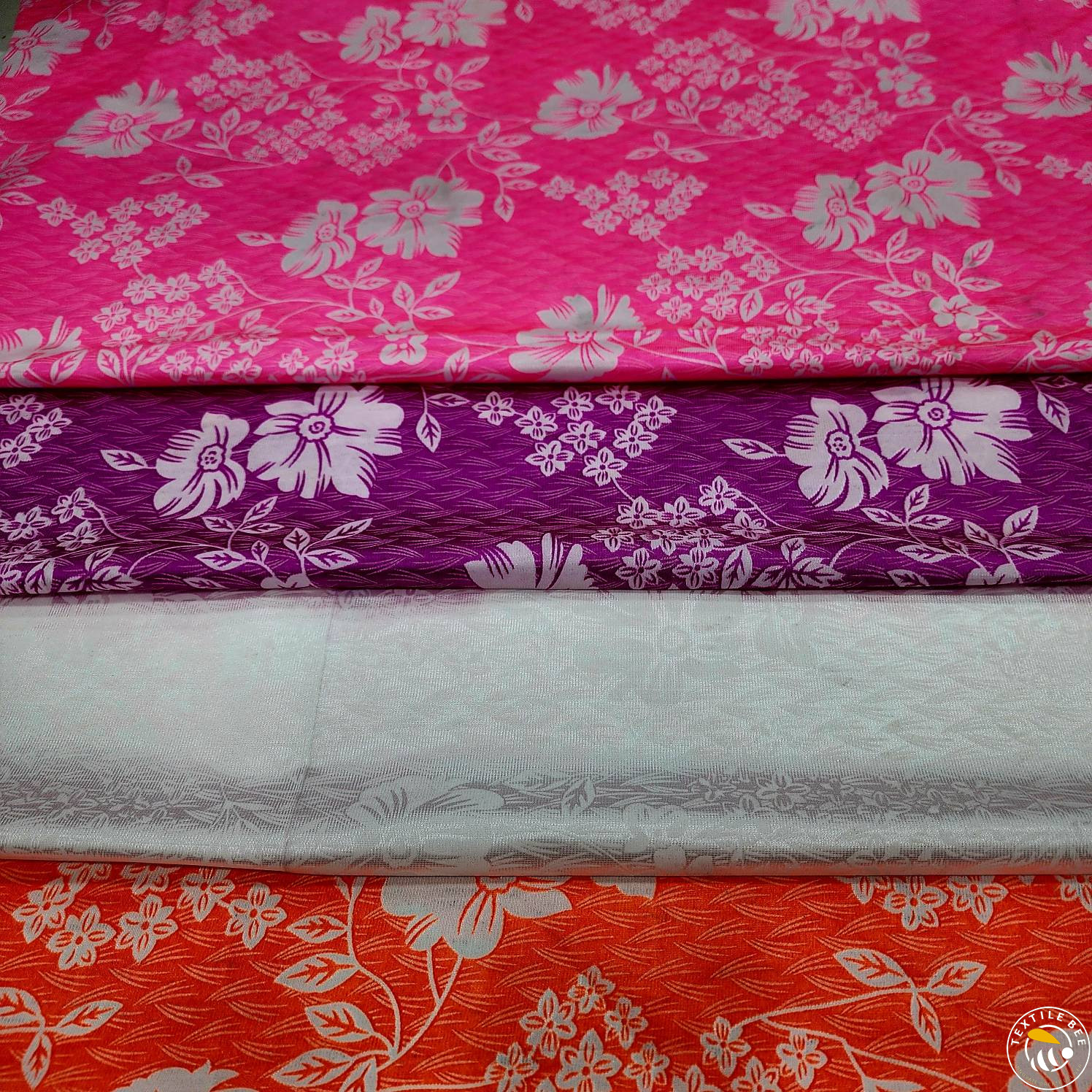 KHADI PRINT FLORAL MOTIF DESIGN