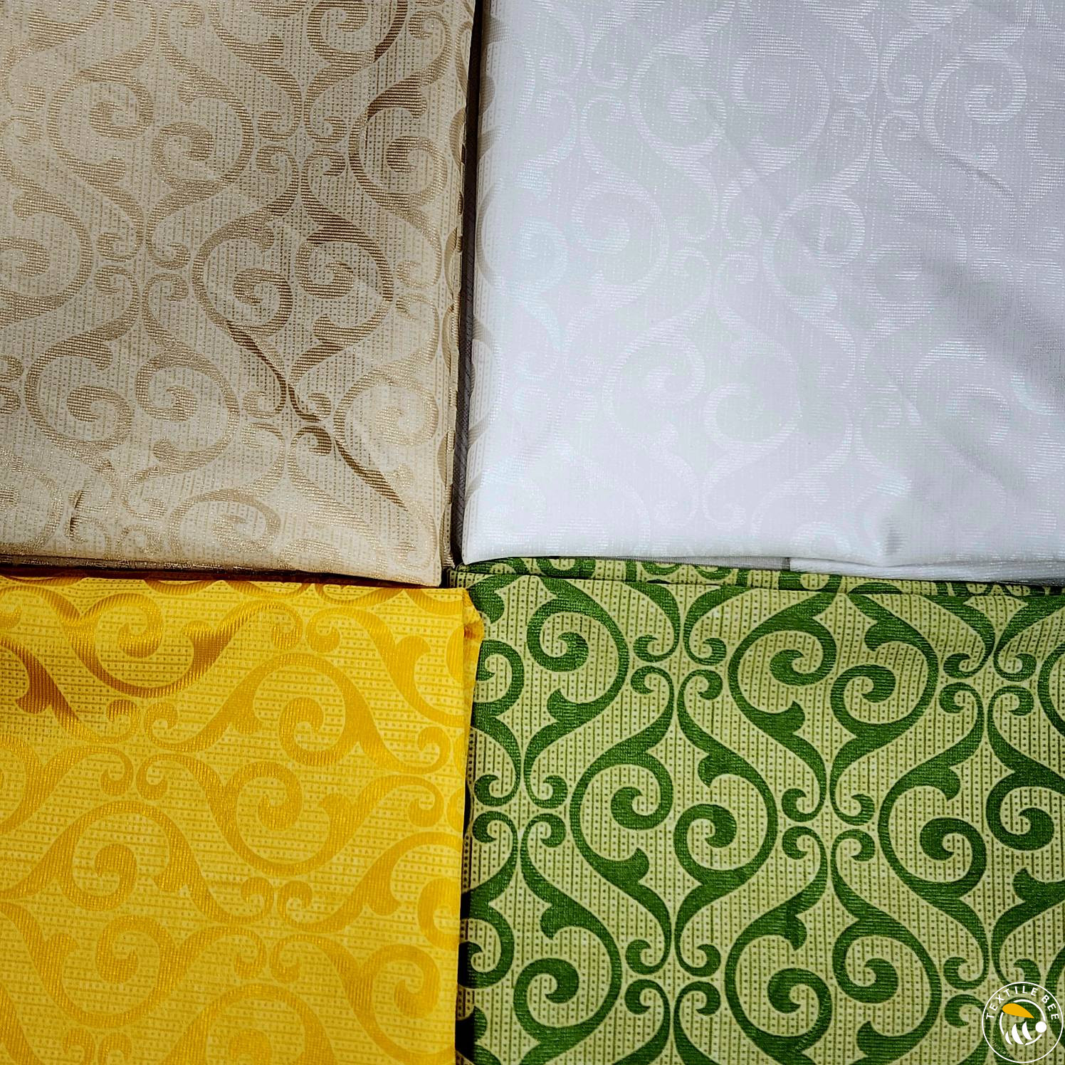 KHADI PRINT SWIRL DESIGN