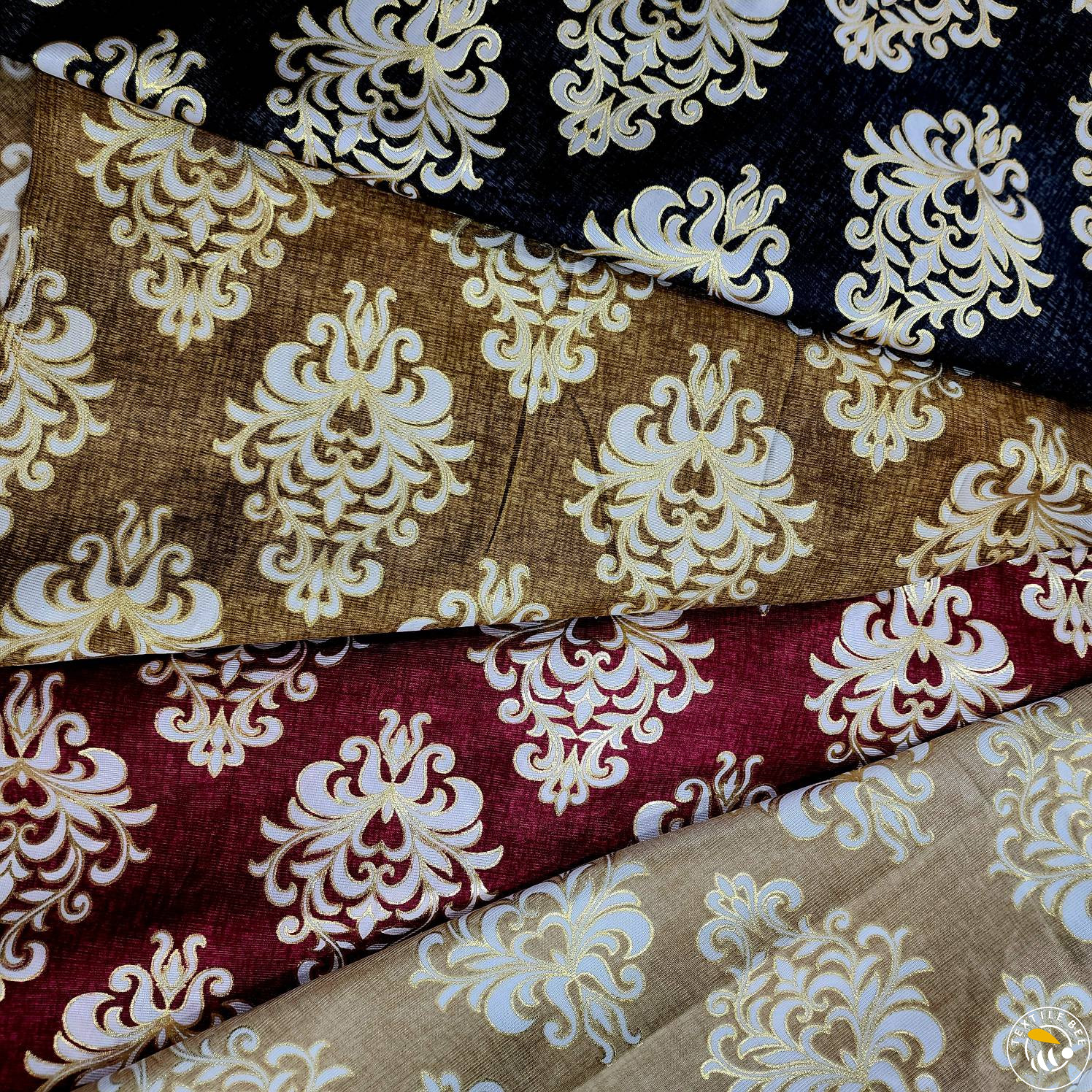 KHADI PRINT BAROQUE FOIL DESIGN