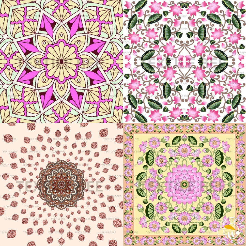 TRADITIONAL PRINTED CEILING DESIGN (15X15)