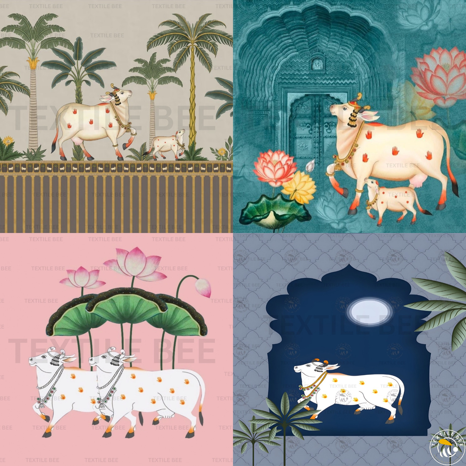 TRADITIONAL COW INSPIRED WALLS (10X10)