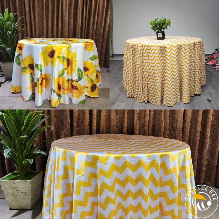 YELLOW BASE TABLE ROUNDERS