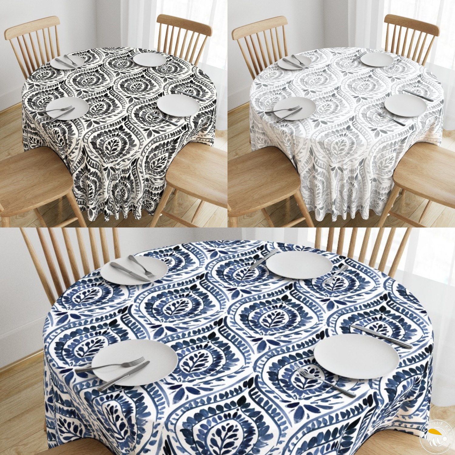 BOHEMIAN FOLI PRINTED ROUNDERS