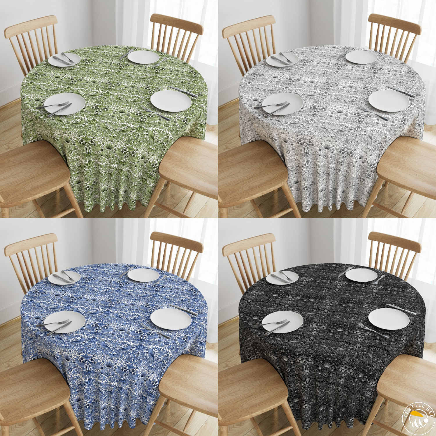 STRAWBERRY THIEF PRINTED ROUNDERS