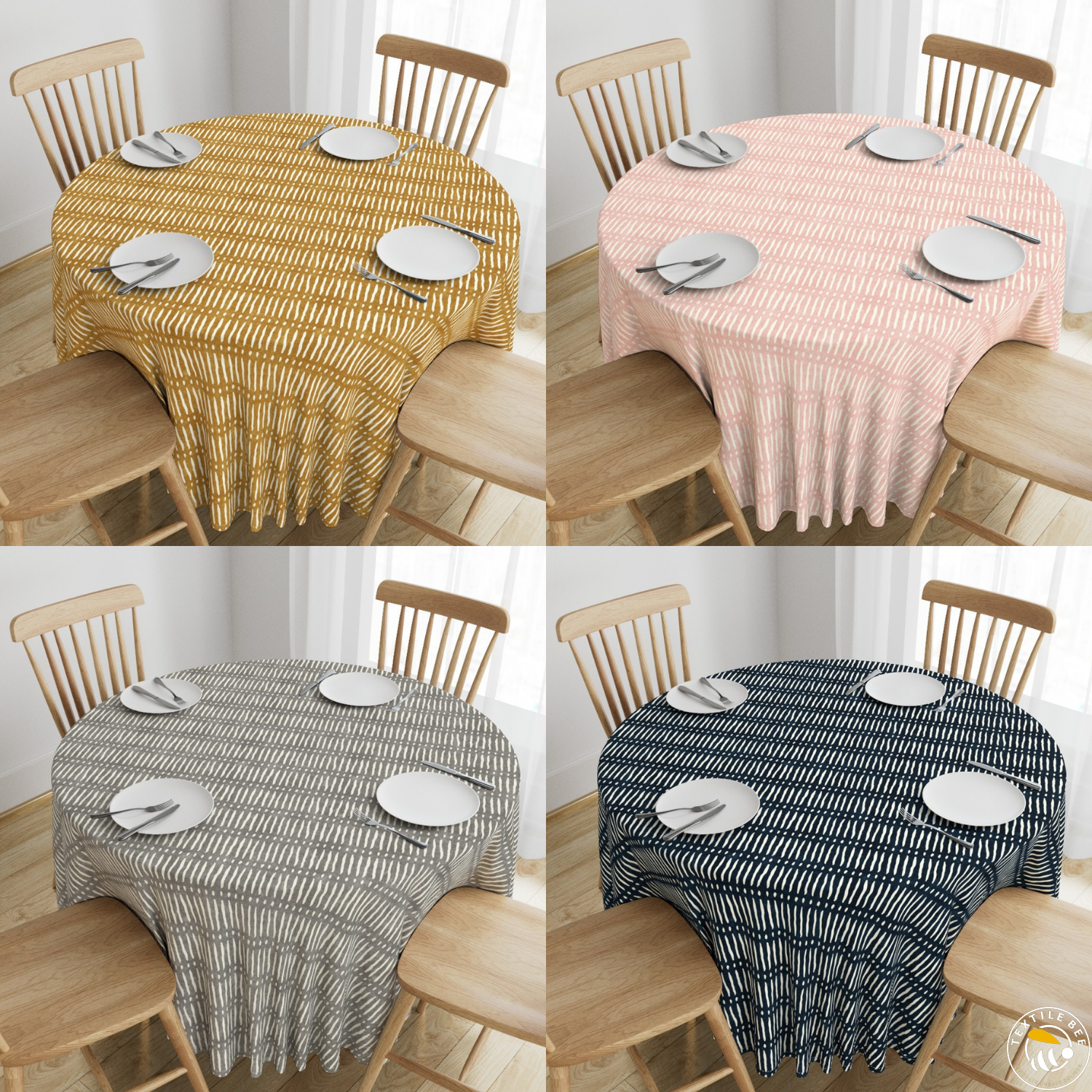 VERTICAL DASH MUD STRIPES ROUNDERS