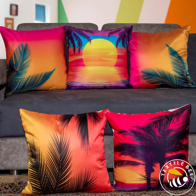 CARNIVAL MIX PRINTED CUSHION COVERS