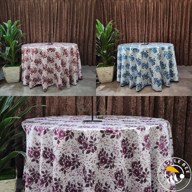 BLOOMING GRACE PRINTED TABLE ROUNDERS