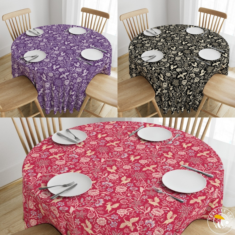MYSTIC DRAGON PRINTED TABLE ROUNDERS