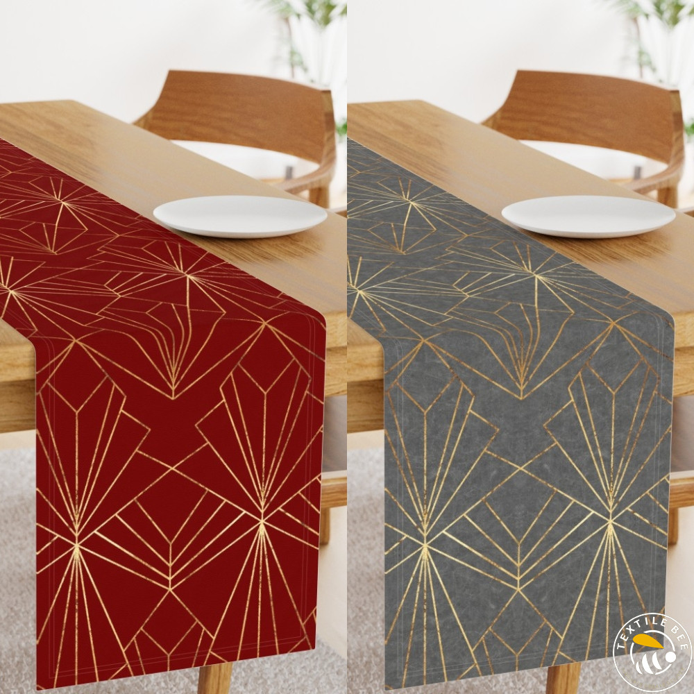 ART DECO CLASSIC PRINTED TABLE RUNNERS
