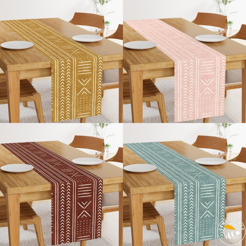 MUD TRIBAL PRINTED TABLE RUNNERS